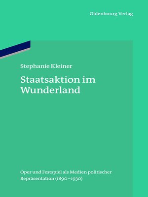 cover image of Staatsaktion im Wunderland